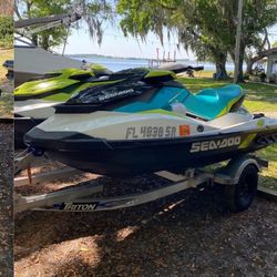 Green 2018 ,Blue 2020 Sea doo G TI 130