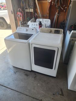Samsung Washer And Electric Dryer Large Capacity