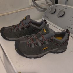 Like New Keen Lansing Steel Toe Work Shoes Utility Boots size 10D