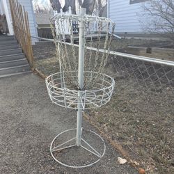 Disc Nation Freedom Steel Full Size Disc Golf Basket
