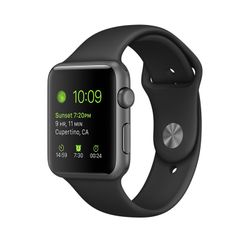 Space Gray Apple Watch 42mm, series 1