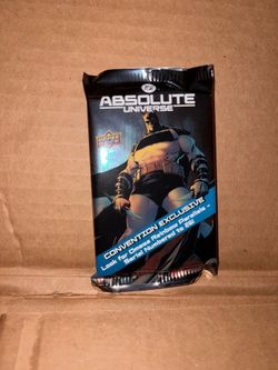 SDCC 2026 Exclusive Upper Deck Absolute Universe Pack.