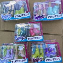 New Bratz Shoefiesnaps Shoes $9 each pack
