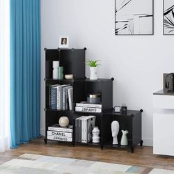  6-Cube Storage Organizer, Closet Organizer Storage Cabinet Shelf Bookcase Bookshelf,Storage Cubes Organizer 