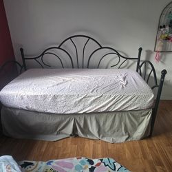 Twin bed.