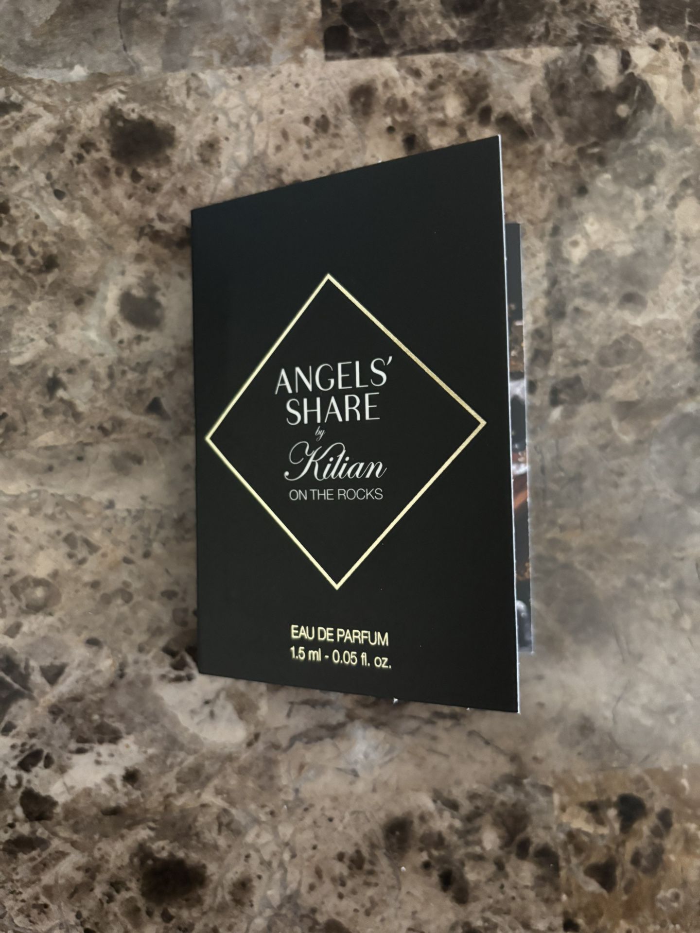 Angels Share by Kilian On the Rocks Eau de Parfum 1.5ml-Sample Sprayer Skin New