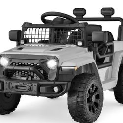 Gray Eléctric Car For Toddler 