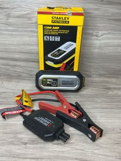 Portable Car Battery Jump Starter with Jumper Clamps and LED Light(PO1025431)