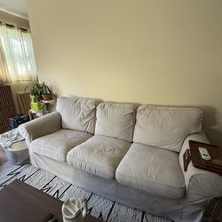 Beige couch