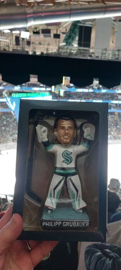 2025 Philipp Grubauer Bobblehead SGA 3/4 Brand New 