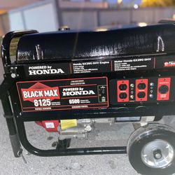 ‼️‼️<GENERATOR👀🚨> 6,500 W |Brand: HONDA💯(EXCELLENT CONDITION👍🏽) ~ Used ONCE (Can Be Tested‼️)