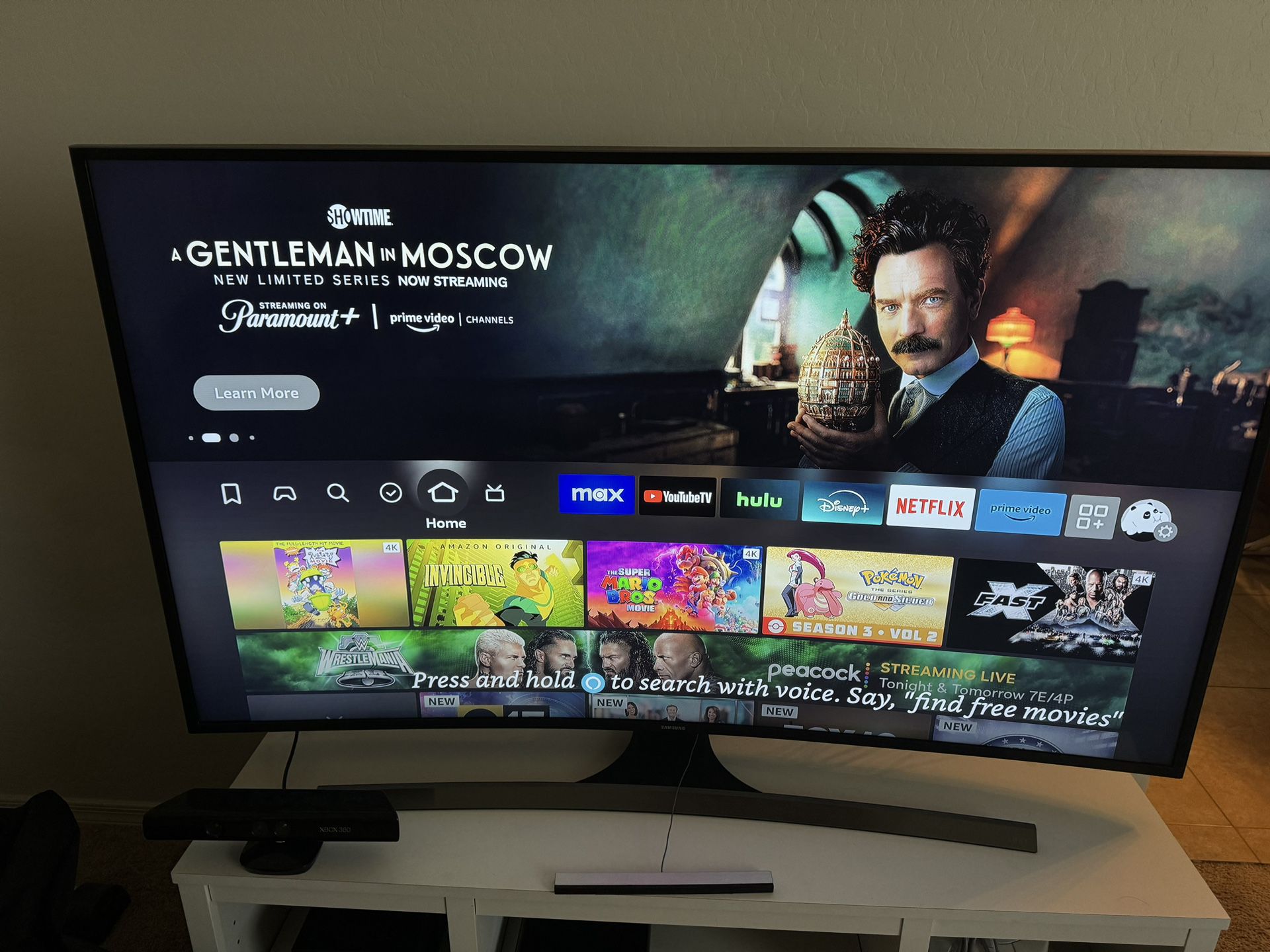 55 inch Samsung curved TV