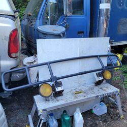 Truck brush guard