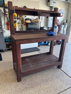 Coffee station or outdoors plants