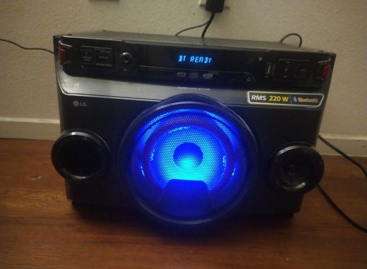 LG X-Boom Cube All-in-one Sound System with 220W Power