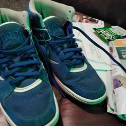 Nike Air Force Ones Size 10.5 Mens Blue