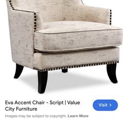 2 Eva Accent Chairs