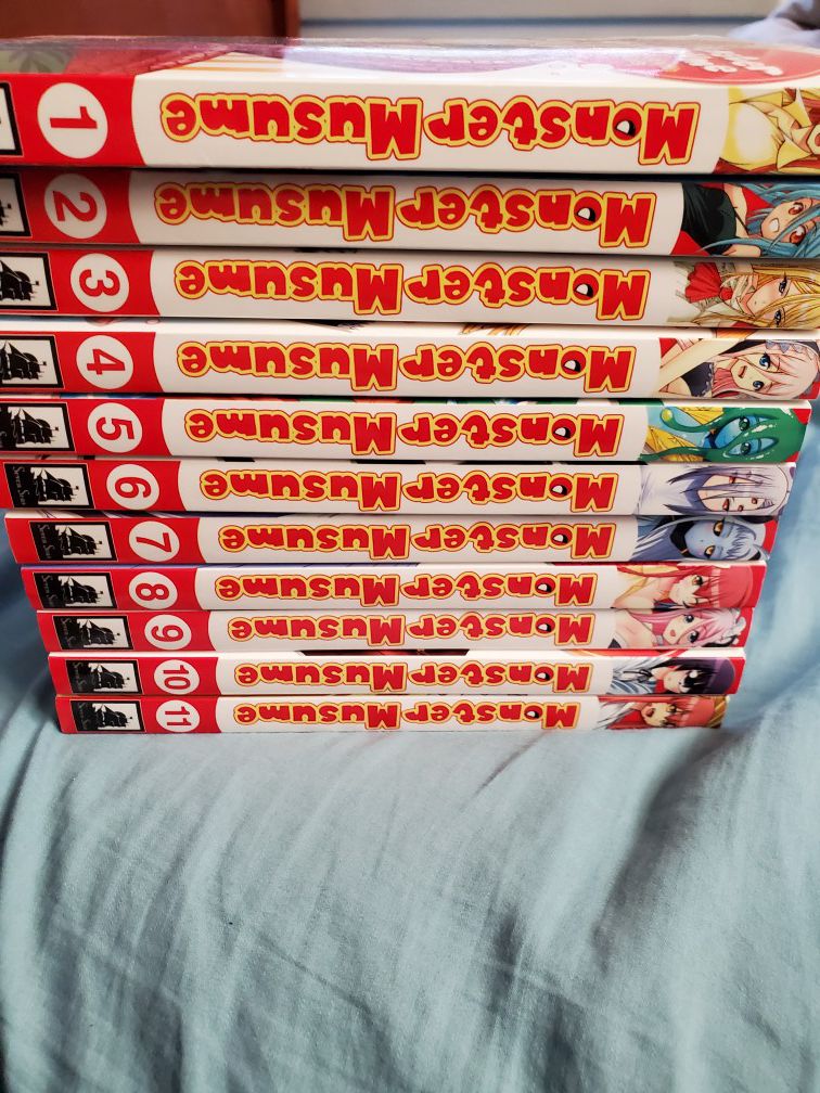Monster Musume Manga Set vol 1-11