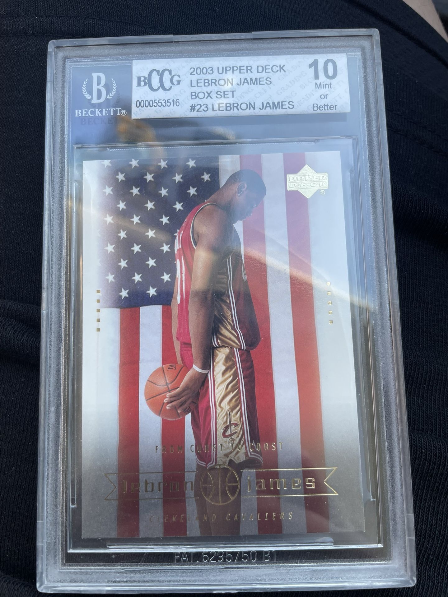 LeBron James Graded Rookie Cards All (Beckett Graded 10's)