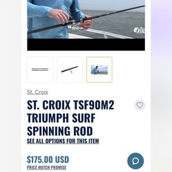 Fishing Rod ST. Croix Triumph 