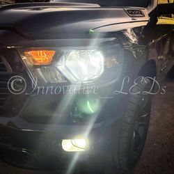 Led Headlights Size 9007 Luces 6000k Bright Glacier White 