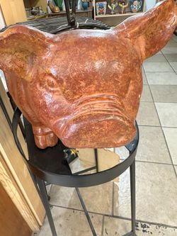 Small Pig Barbecue On Stand