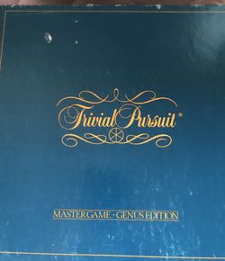 Trivial Pursuit Master Game Genus Edition 1st Edition