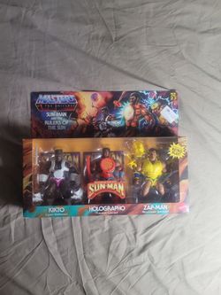 MOTU He-Man Sun-Man And The Rulers Of The Sun Action Figure