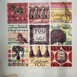 Girl Wall Decor 39x39