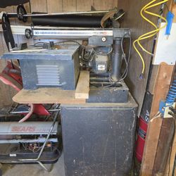 10 Inch Radial Arm Saw/ Table Saw
