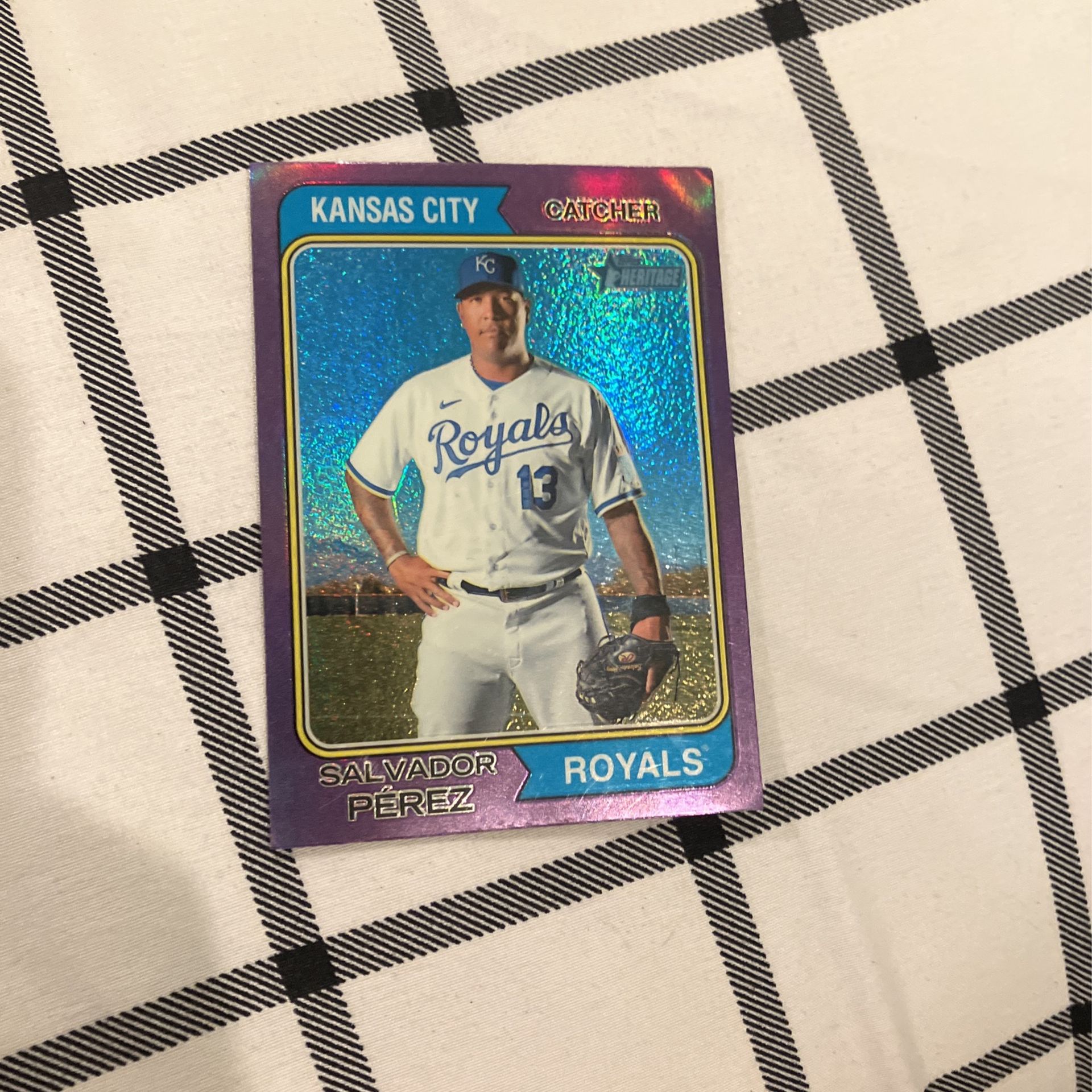 salvador johan PÉREZ baseball card