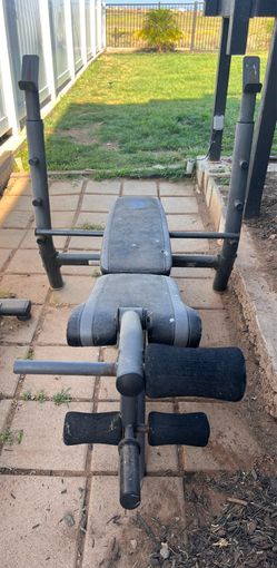 FREE gym bench & exercise bike