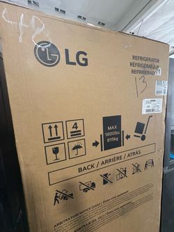 LG Refrigerator in Original Box