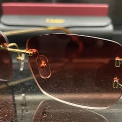 Gold Big C Cartier Wires