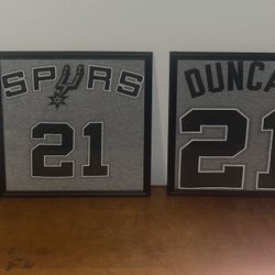 San Antonio Spurs Duncan Frames 