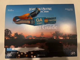 Lightning In A Bottle 5 Day Ticket