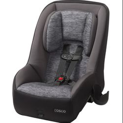 Cosco Mighty Fit 65 DX Convertible Car Seat (Heather Onyx Gray)