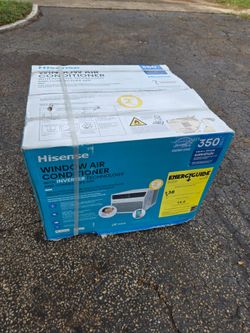 BRAND NEW Hisense Medium Room Window Air Conditioner 8,000 BTU Enery Star with Remote