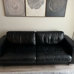 Koinor Leather Sofa