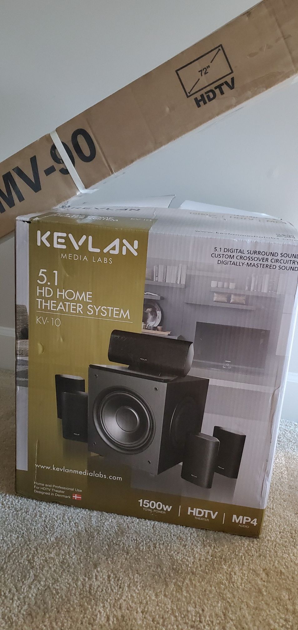 IN HOME PROJECTOR SETUP MSRP-$4,356