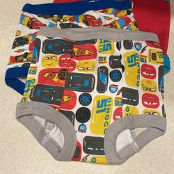 CARS Potty Training Underwear (new) 