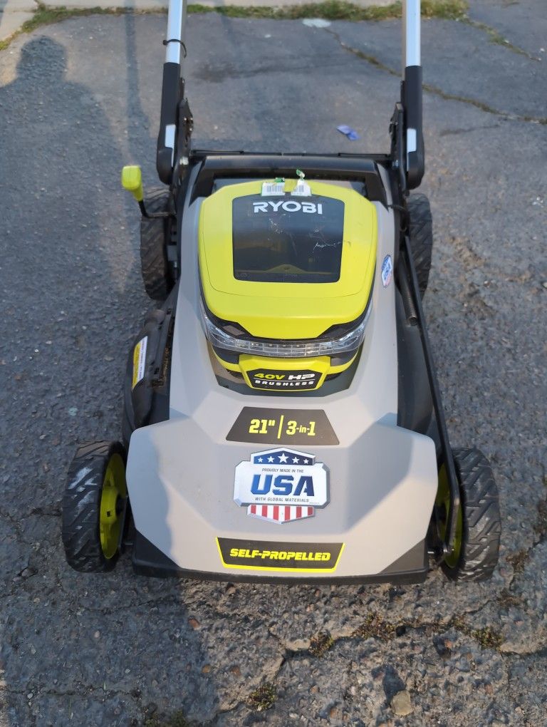 Ryobi Lawn Mower 💪💪💪💪 40 Volt