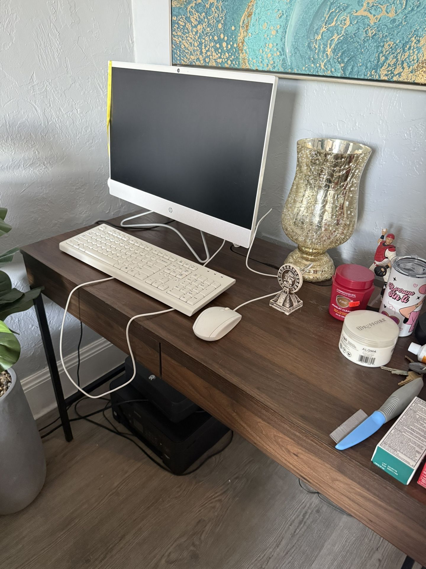HP Desktop , Desk , Printer All For 250