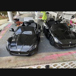 Selling Two Kids Cars 