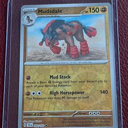 Mudsdale 92/162 Reverse Holo | Temporal Forces | Pokemon Card