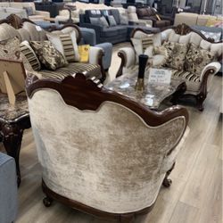 Royal 3 Pc Living Room Sofas