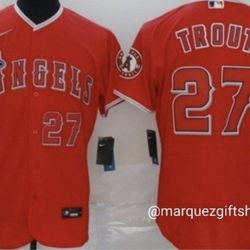 Men's Mike Trout Angels Jerseys 