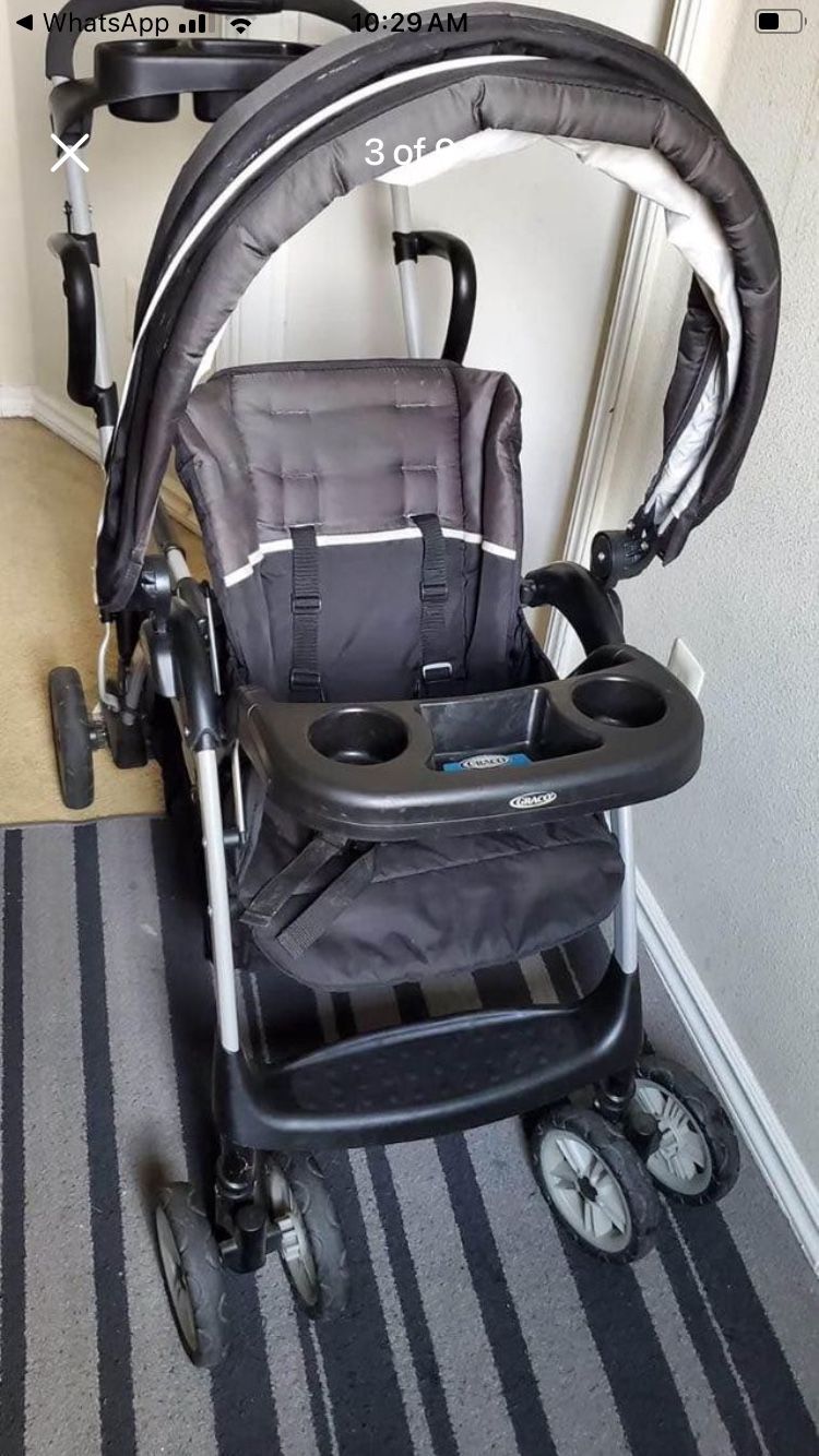 Graco Sit And Stand Double Stroller 