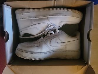 Nike Air Force 1 Low Triple White Low Sneakers Mens 6.5 Shoes CW2288-111