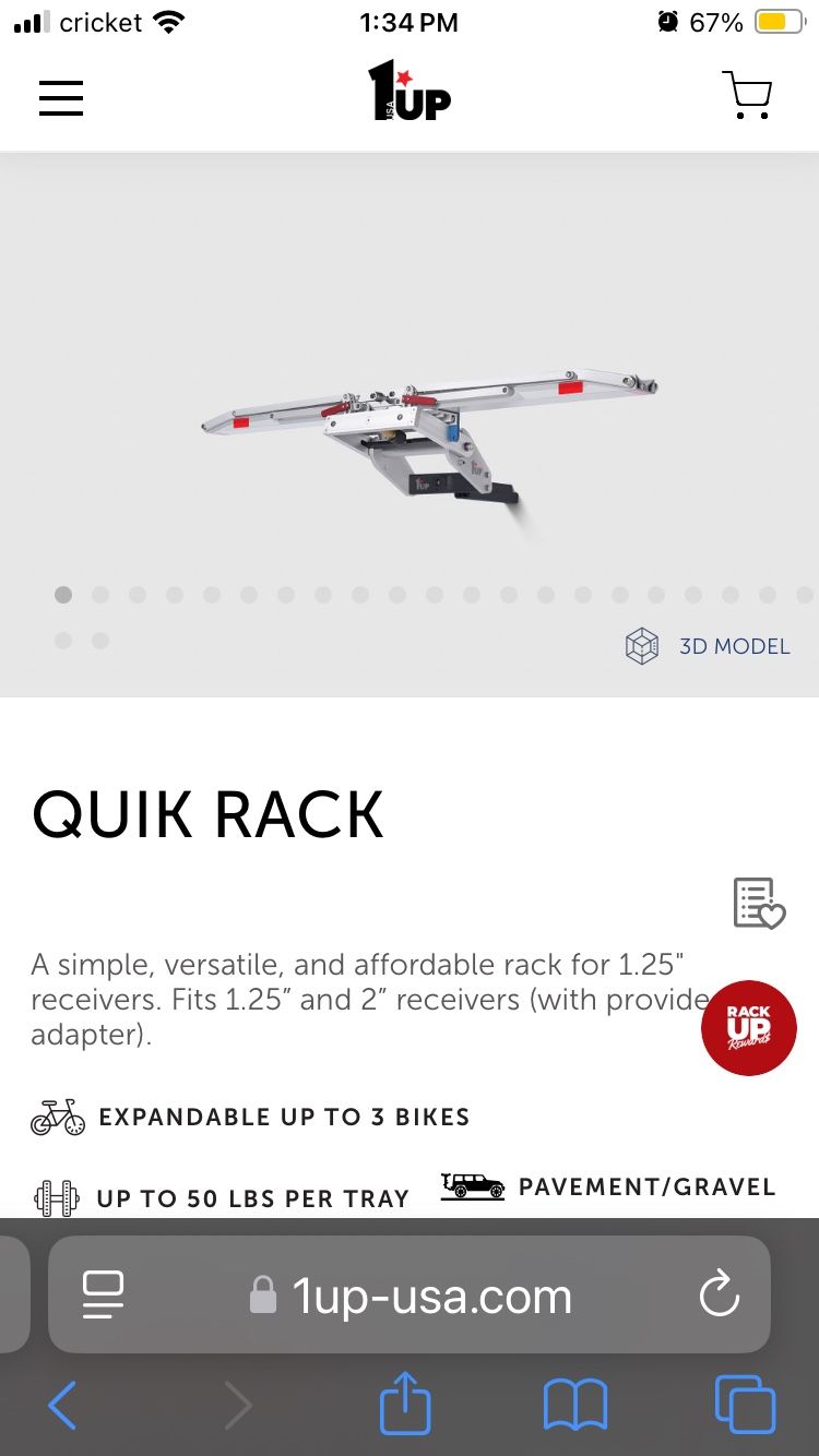 1Up Bike Rack